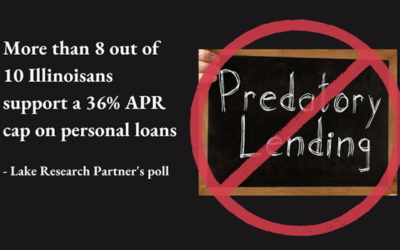 Illinoisans Support Rate Cap on Personal Loans